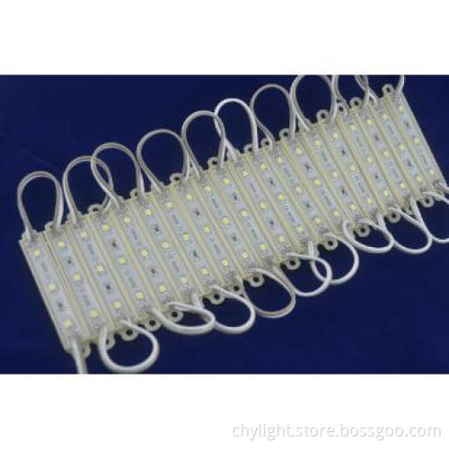 CE ROHS DC12V 3pcs 5050 LED Modules White Color